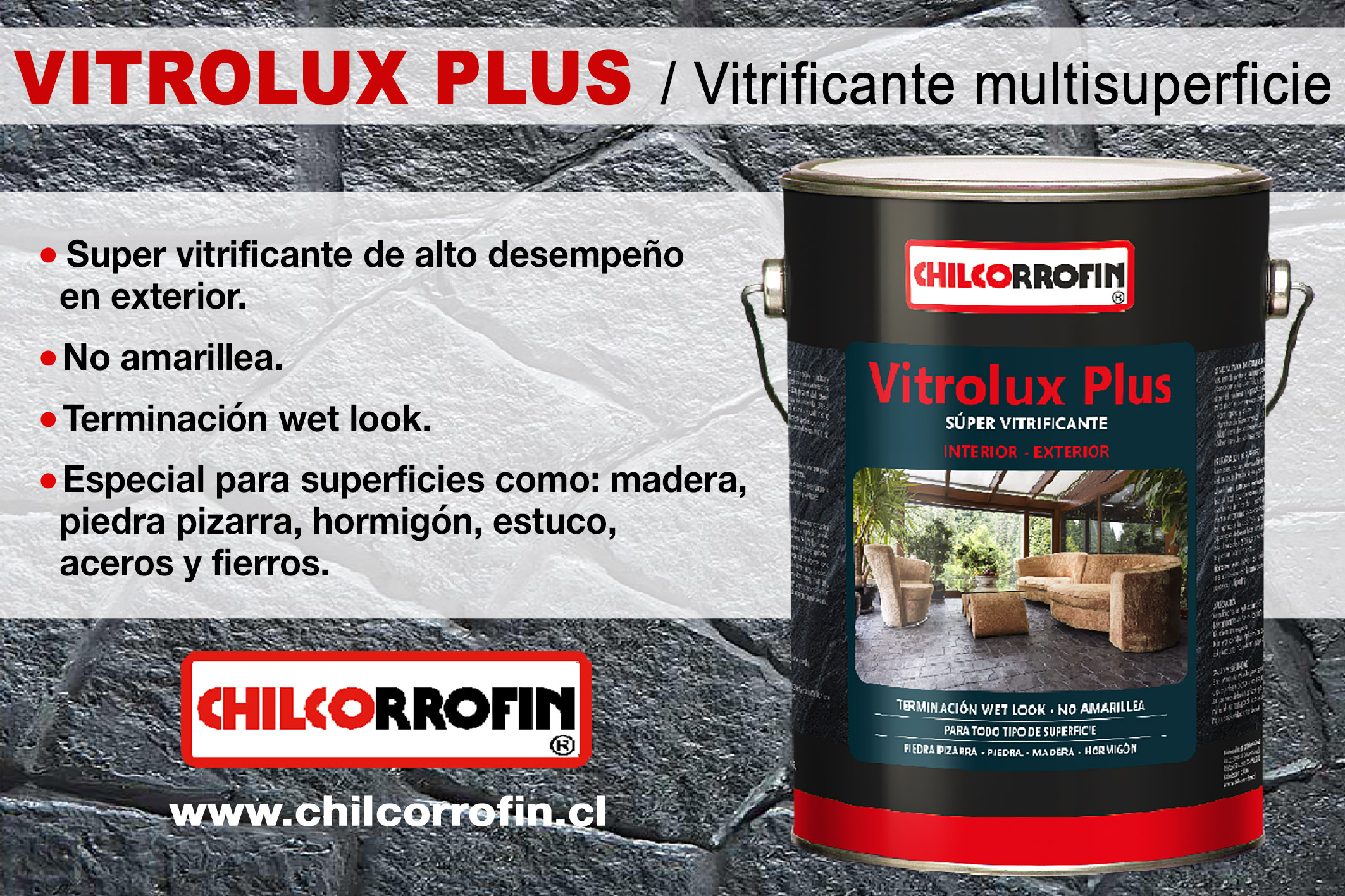 VITROLUX PLUS / Vitrificante multisuperficie